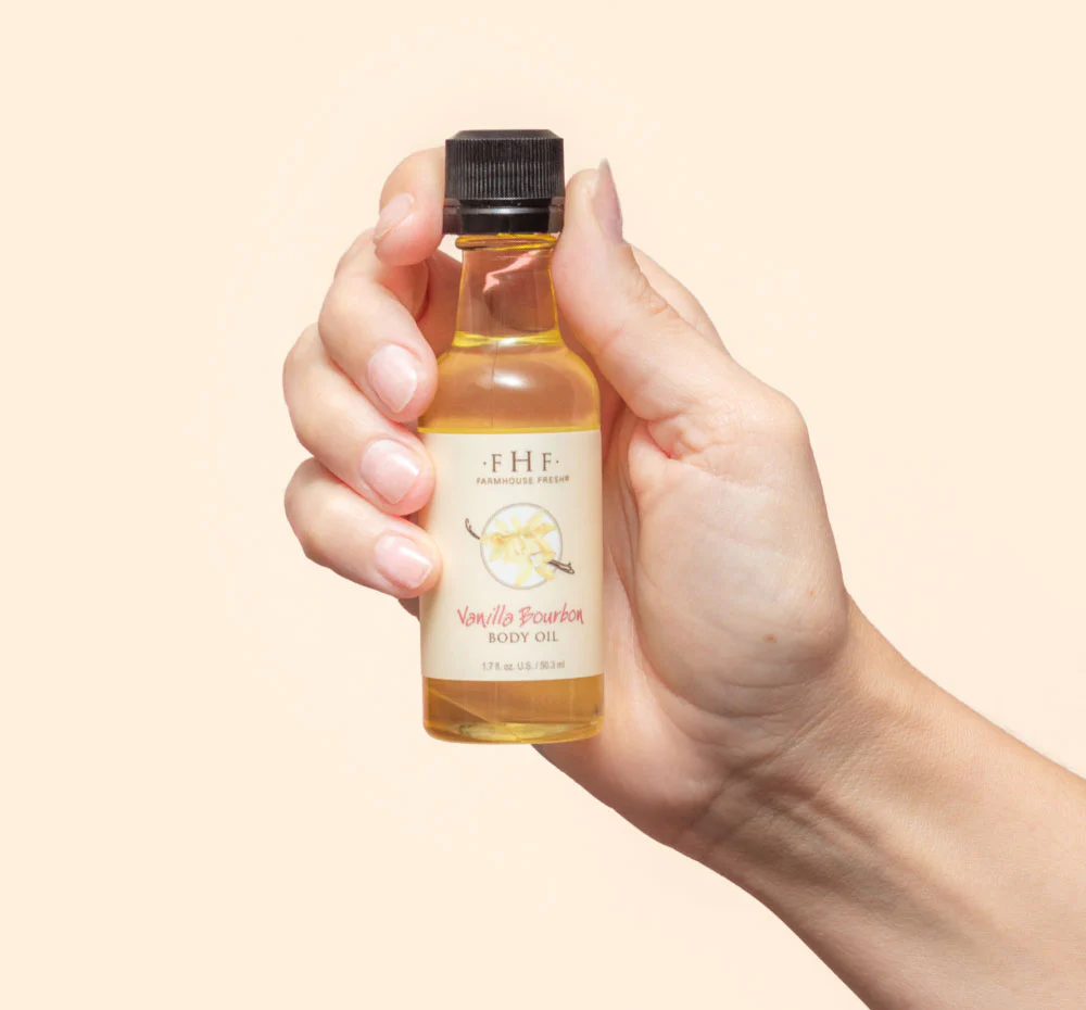 Vanilla Bourbon Body Oil (1.7 oz. plastic bottle)